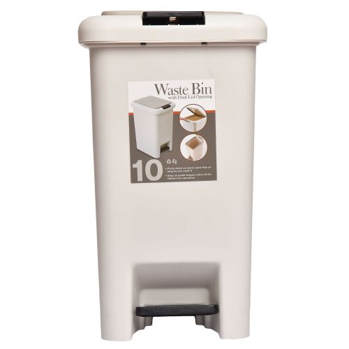BA Push and Pedal Dustbin 10L