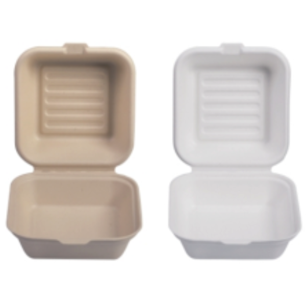 Takeaway Hamburg Clamshell 6x6in
