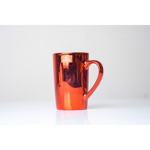 BA V-Shaped Mug 15Oz Metallic Copper