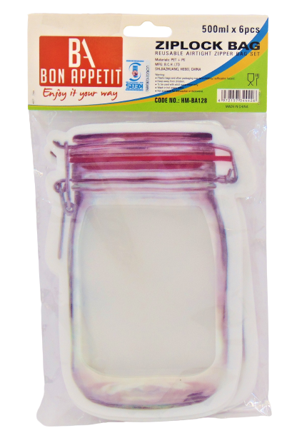 BA Ziplock Bag 0L5 R6