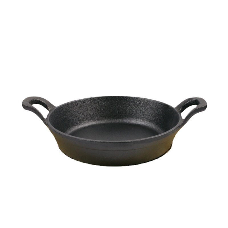 BA Cast Iron Frying Pan 16cm 2 Side Handles
