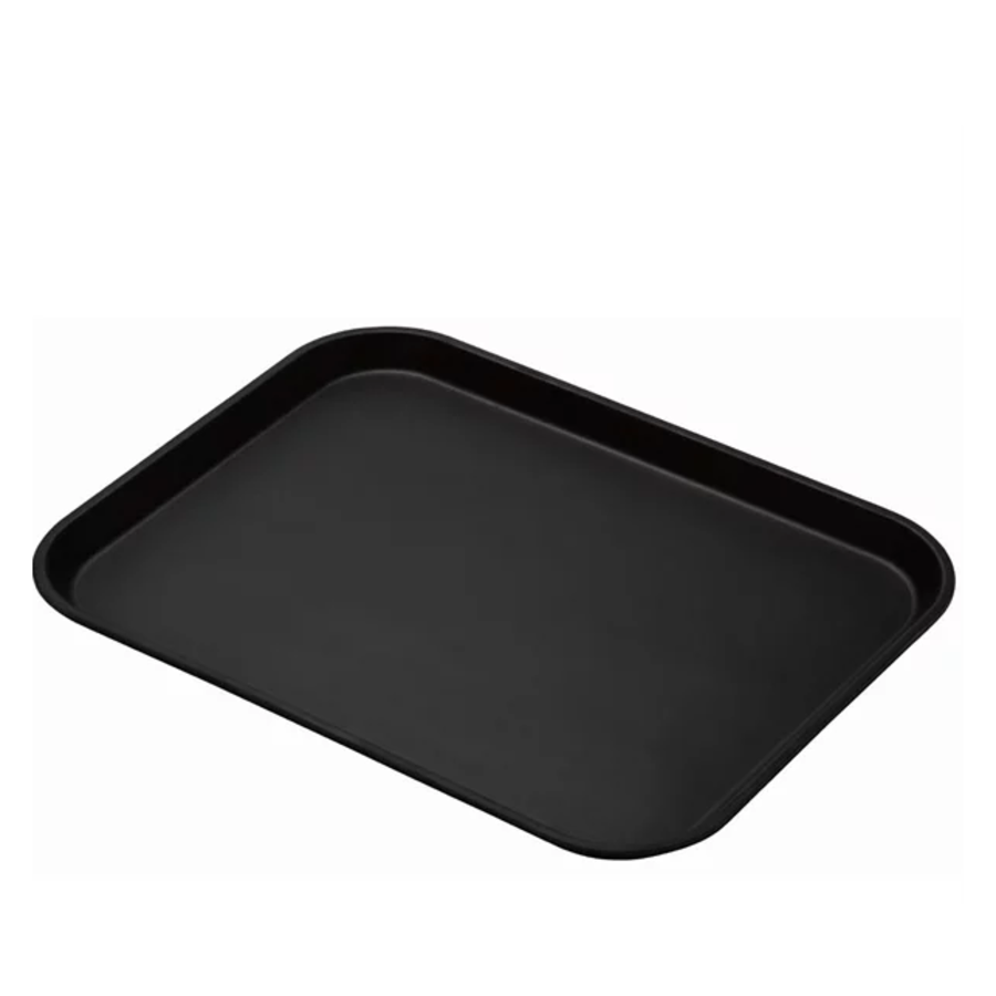 BA Non Slip PP Tray Rect 40x56cm Black