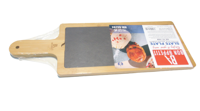 BA Slate and Bamboo Platter 50x18cm