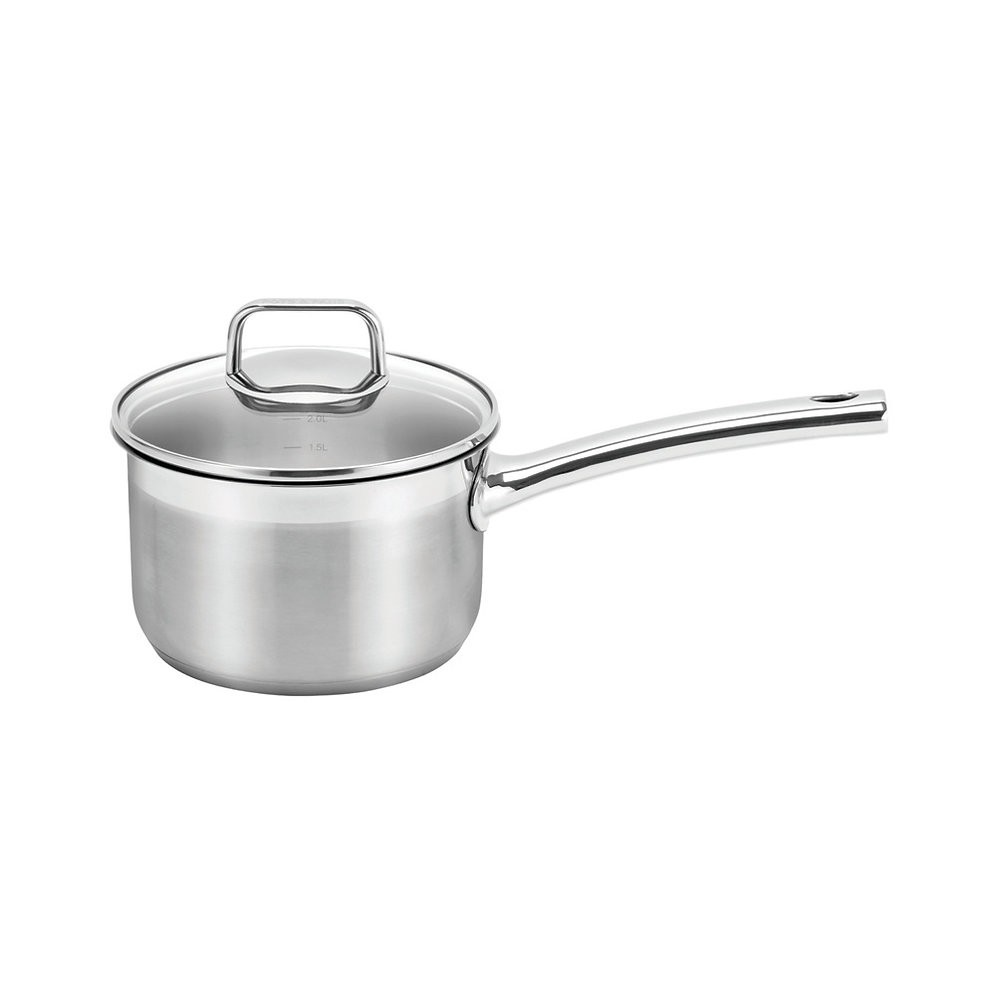BA SoulChef Deep Saucepan +Lid SS443 16X12Cm/2.4L