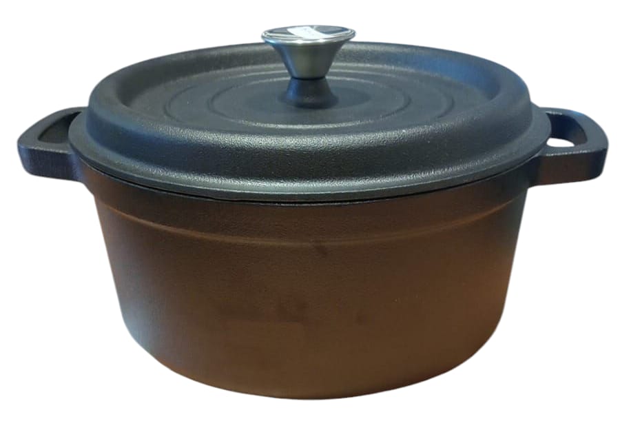 BA Cast Iron Casserole 26cm (Without Enamel)
