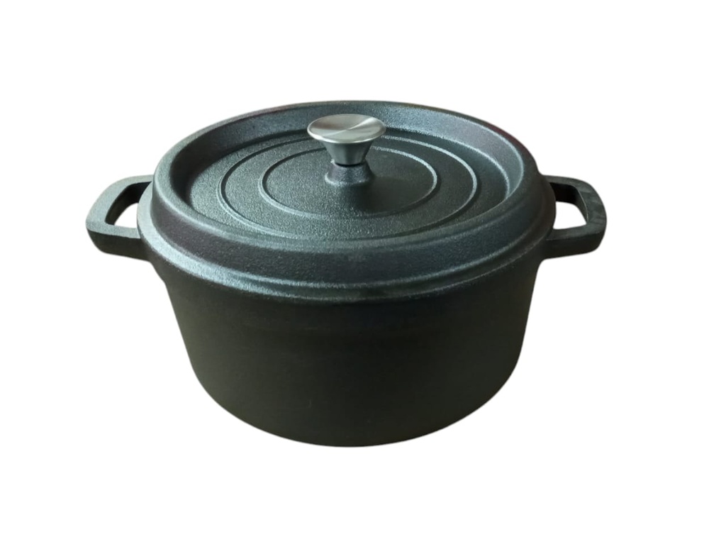 BA Cast Iron Casserole 28cm Black