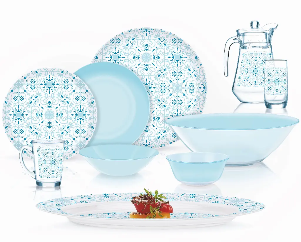 Luminarc Simply Iconix 46pc Dinner Set