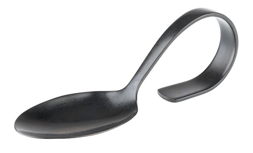 [693] APS Classic Party Spoon 12cm Black