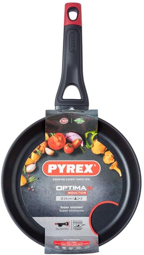 [OT24DF6/7246] Pyrex Optima Plus Deep Frying Pan 24cm