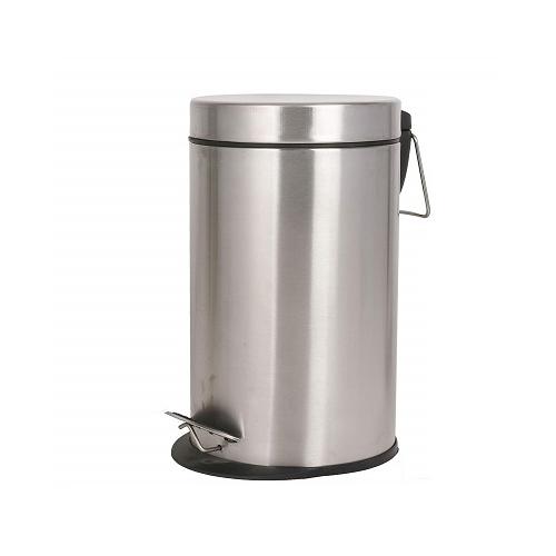 [HM-BA108] BA Pedal DustBin 12L SS