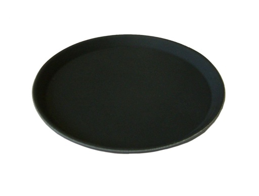 [HM-BA47BL] BA Non Slip PP Tray Rnd 40cm Black