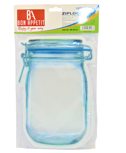 [HM-BA129] BA Ziplock Bag 1L R6