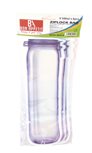 [HM-BA130] BA Ziplock Bag 0L5 Long R6