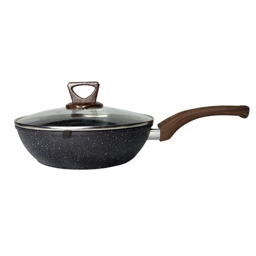 [HM-BA473] BA Non Stick Granite Finish Saute Deep Pan 28cm