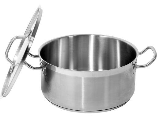 [HM-BA547] BA SoulChef Casserole + Lid SS443 28X13Cm/8L