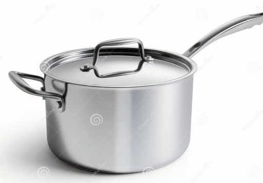 [HM-BA564] BA SoulChef Deep Saucepan+Lid SS443 28X15.5Cm/9.5L Handle(One Long+Helper) 
