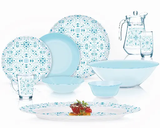 [X2975] Luminarc Simply Iconix 46pc Dinner Set