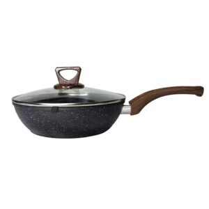 BA Non Stick Granite Finish Saute Deep Pan 24cm