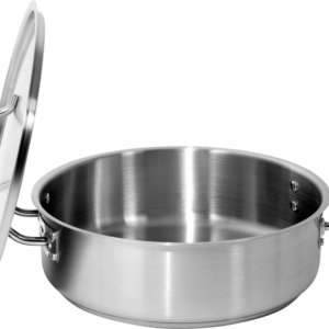 BA SoulChef Casserole + Lid SS443 36X11Cm/11.2L