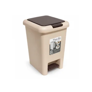 BA Push and Pedal Dustbin 8L