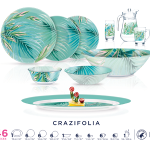 Simply Crazifolia 46pc Dinner Set