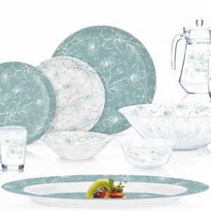 Luminarc Simply Melitina Blue 46pc Dinner Set
